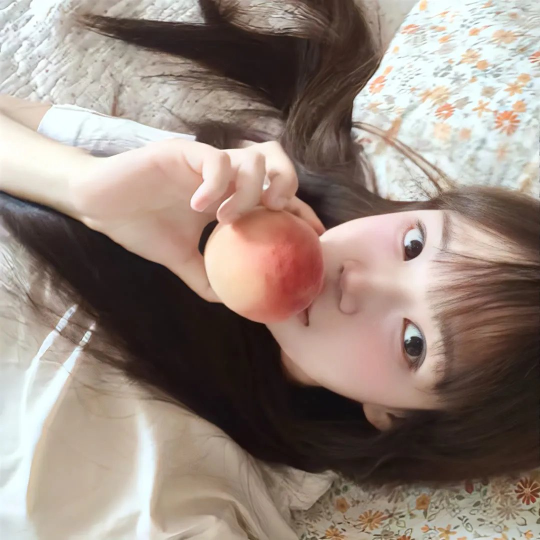 头发松散